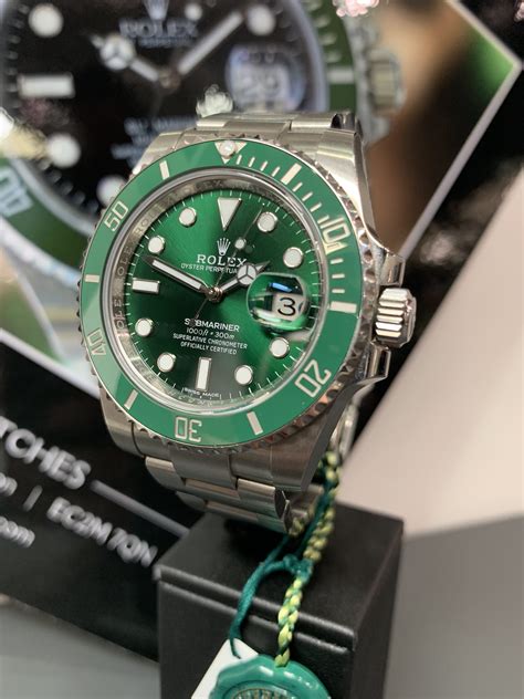 rolex hulk bezel|Rolex Hulk submariner dial.